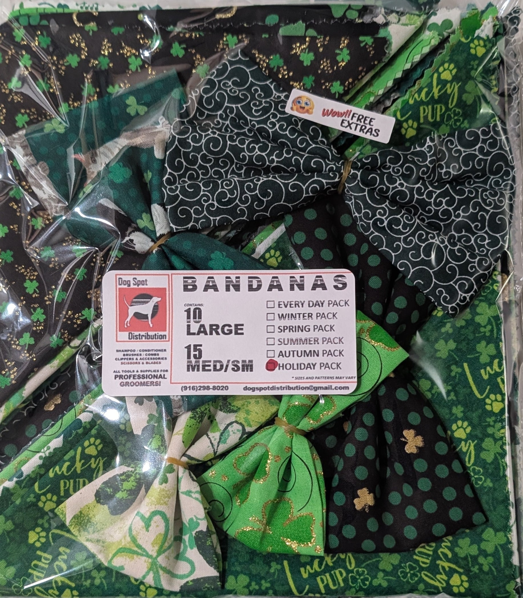 SAINT PATRICK'S DAY BANDANAS
