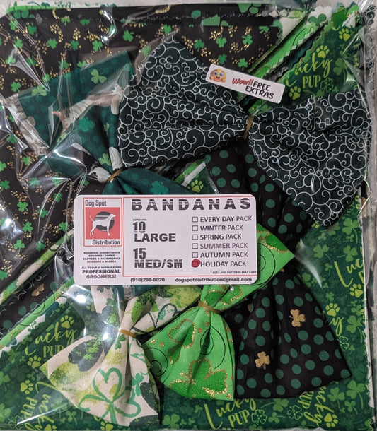 SAINT PATRICK'S DAY BANDANAS